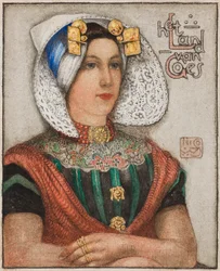 Das Land von Goes, Zeeland, ca. 1900